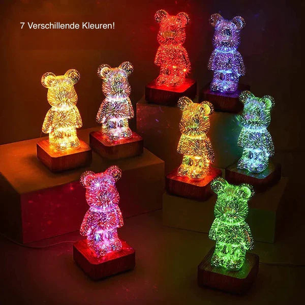 Wonder Bear™-3D-Bärenlampe 7 Farben in 1 | 50% Rabatt