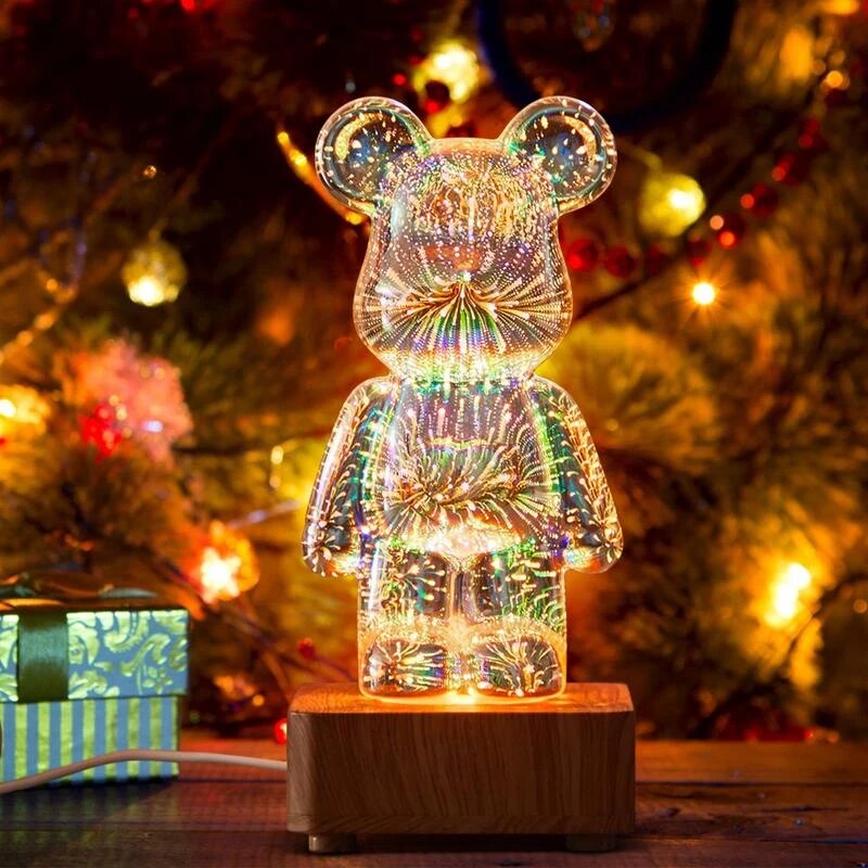 Wonder Bear™-3D-Bärenlampe 7 Farben in 1 | 50% Rabatt