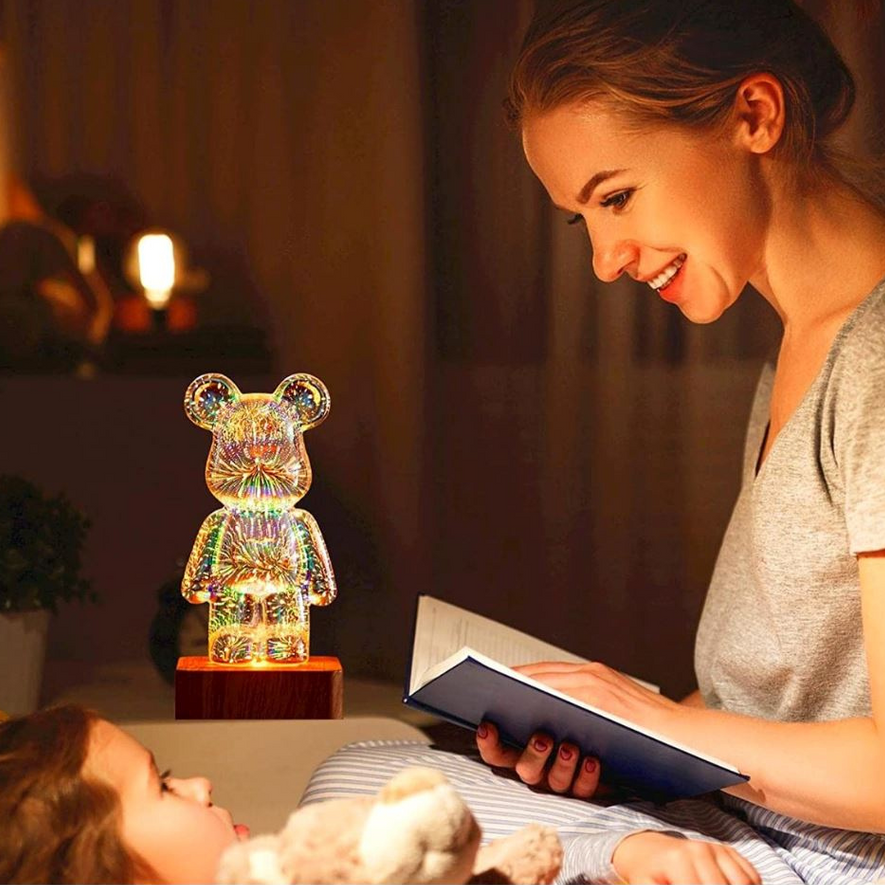 Wonder Bear™-3D-Bärenlampe 7 Farben in 1 | 50% Rabatt