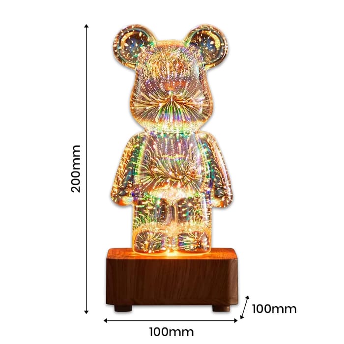 Wonder Bear™-3D-Bärenlampe 7 Farben in 1 | 50% Rabatt